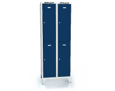  Divided cloakroom locker ALDOP with feet 1920 x 700 x 500